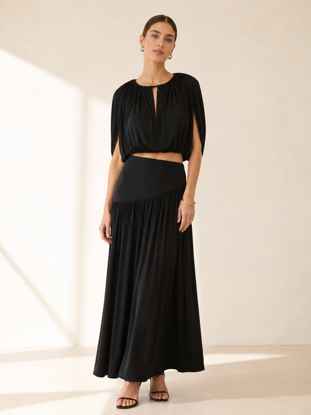 LANA Drape Maxi Set