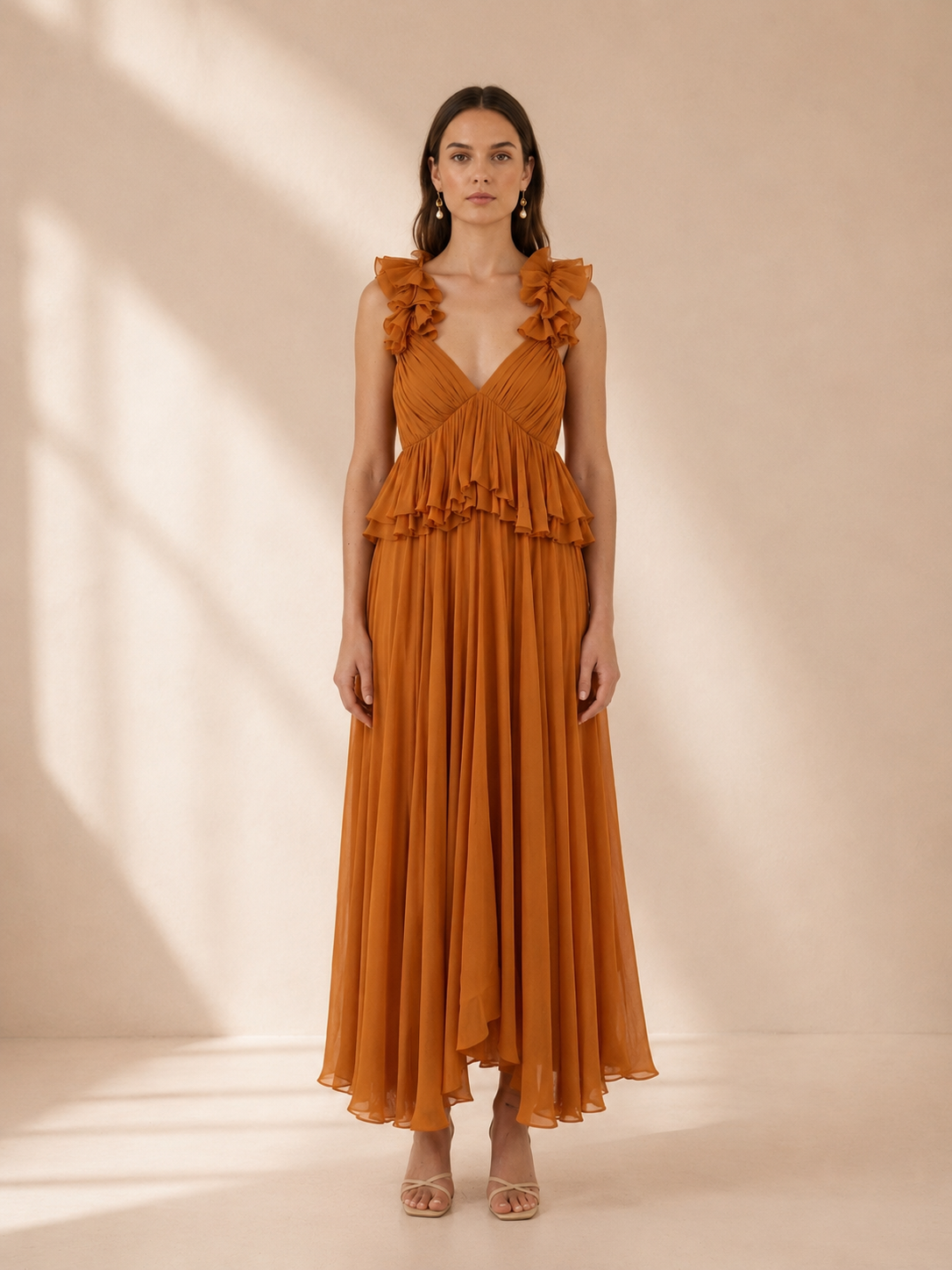 ANNA Fluid Sculpt Maxi Dress