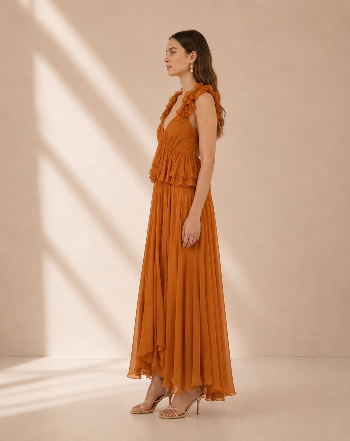 ANNA Fluid Sculpt Maxi Dress