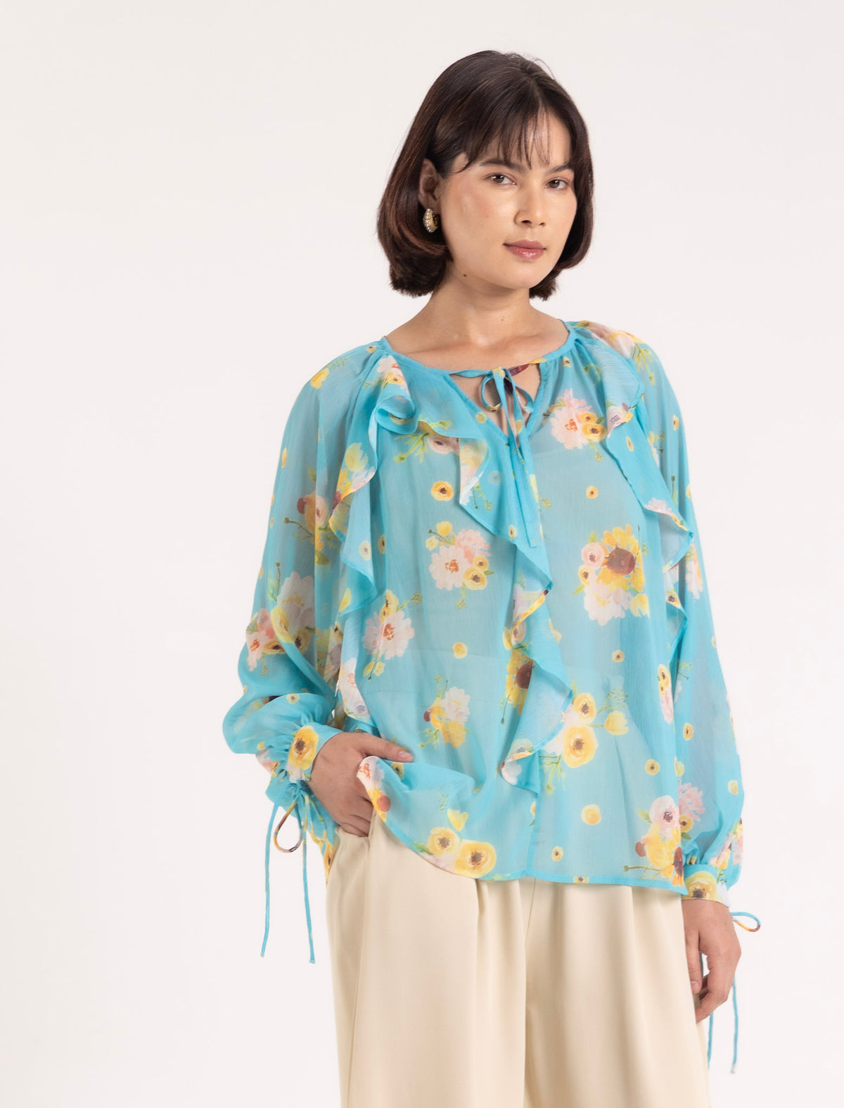 DAISY Bloom Ruffle Top