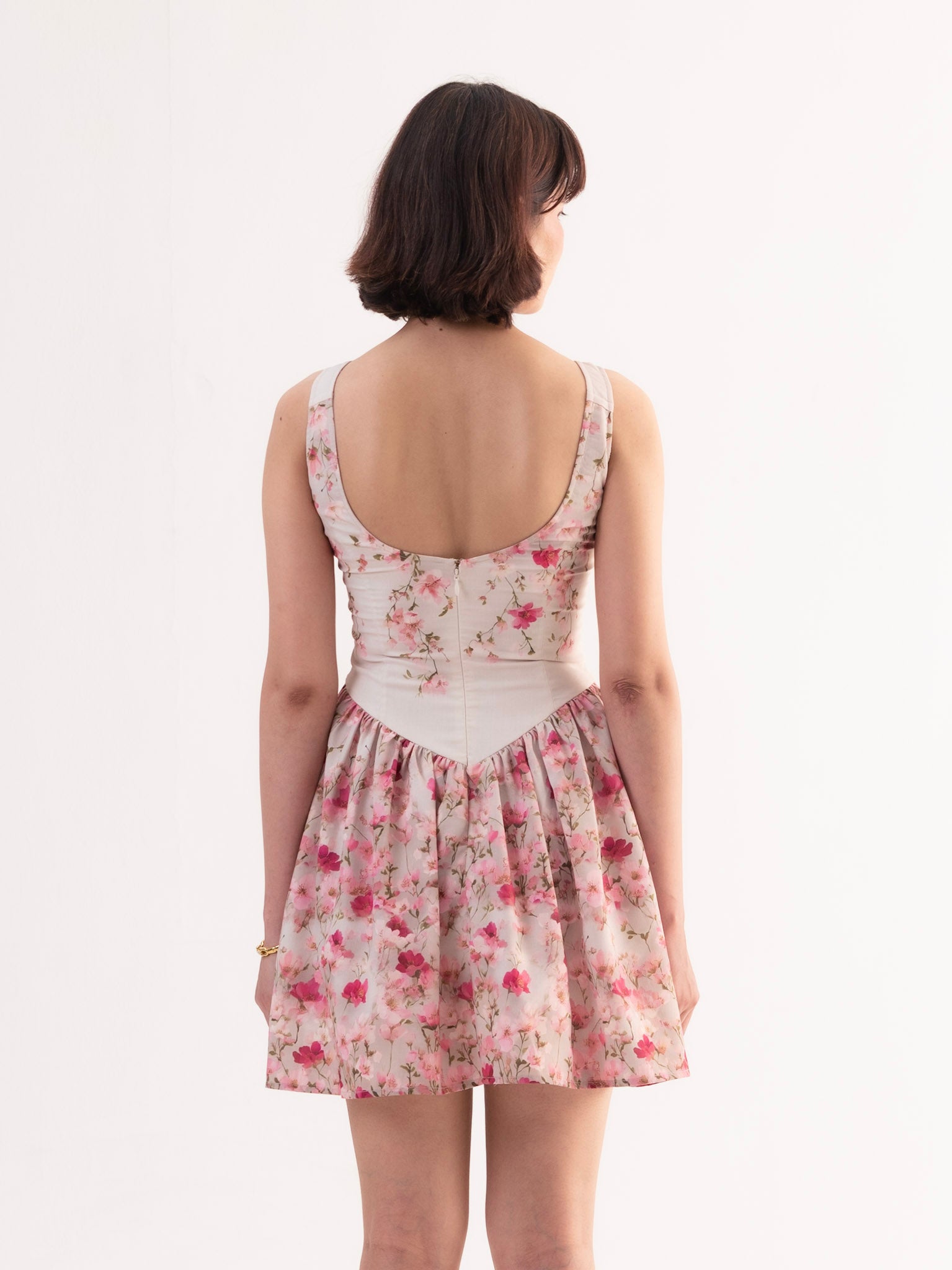 MILA Floral Skater Mini Dress